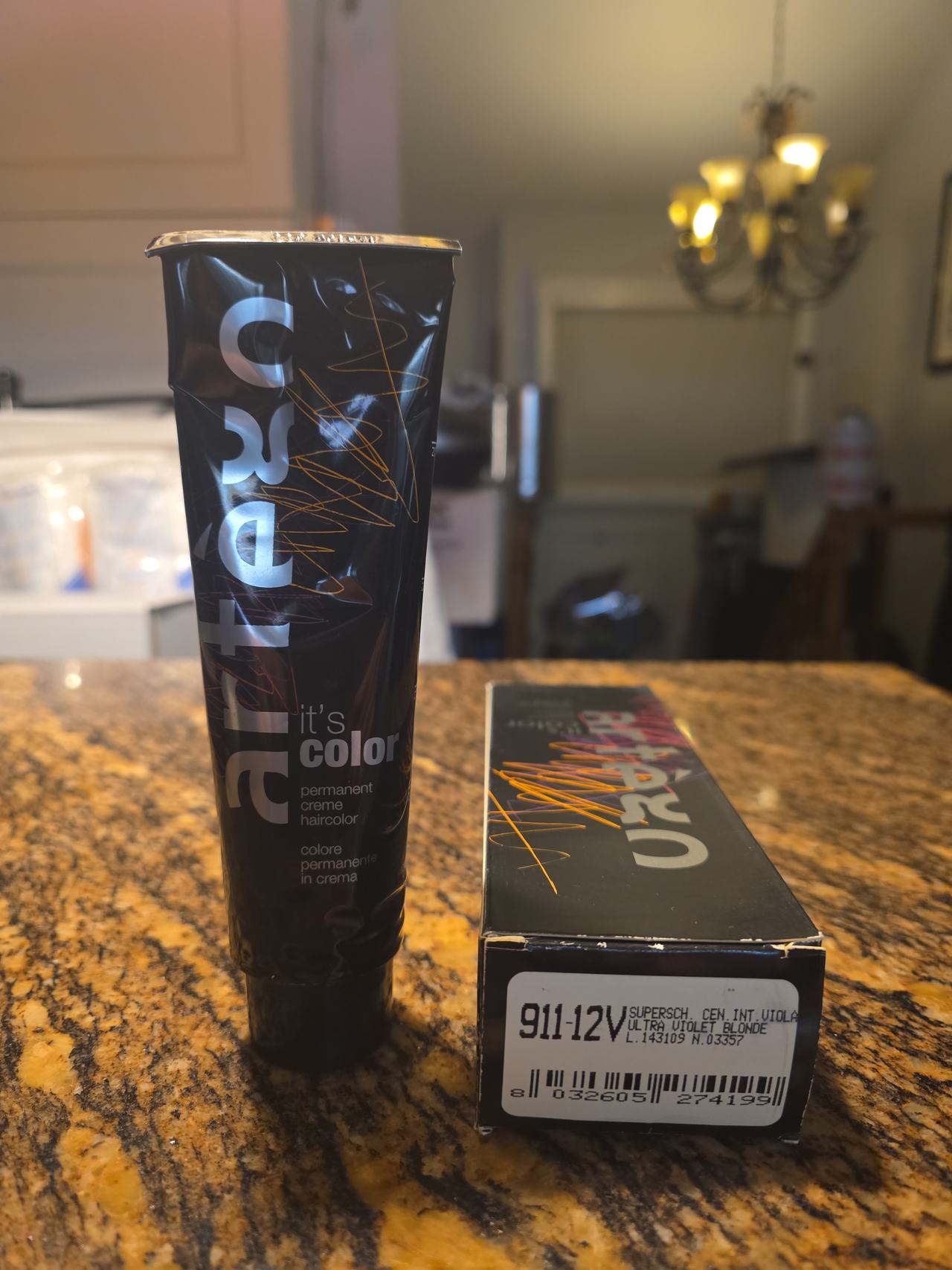 Artego It's Color Permanent Hair Color 911-12V Ultra Violet Blonde