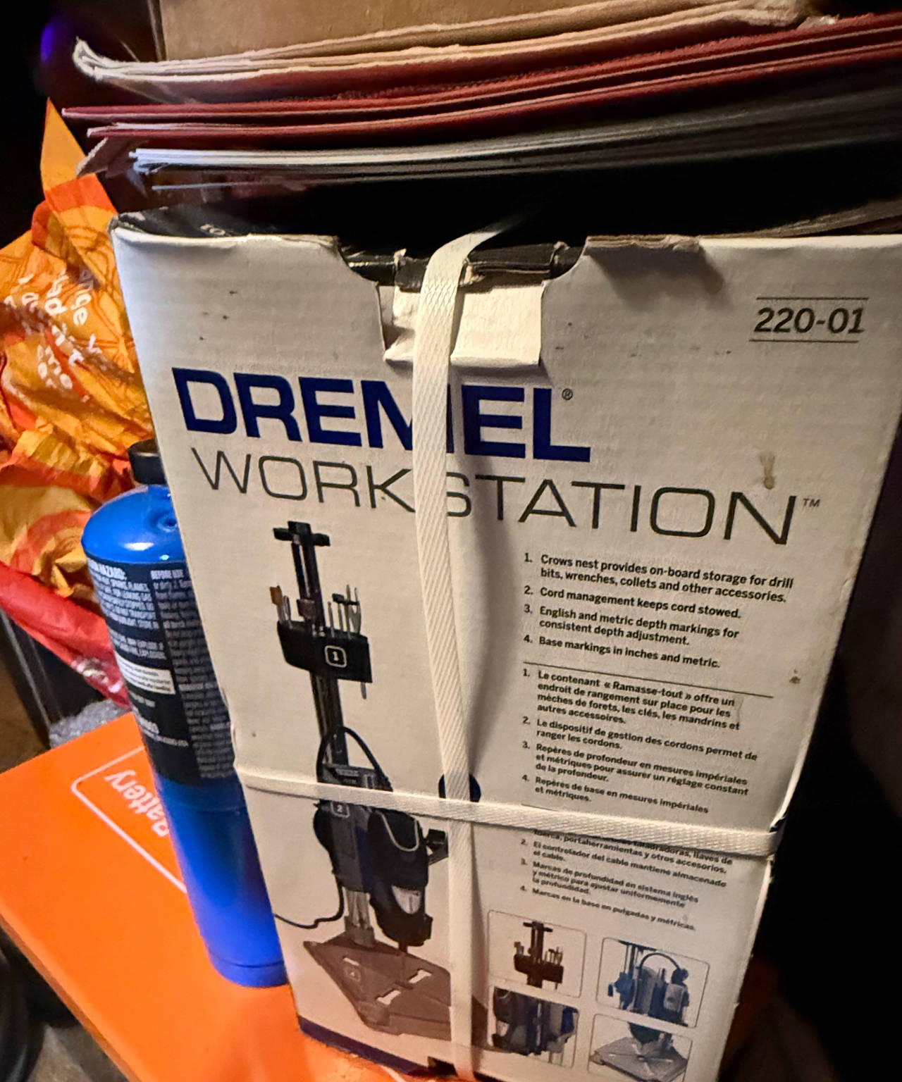 Dremel WorkStation 220-01 Drill Press and Tool Holder