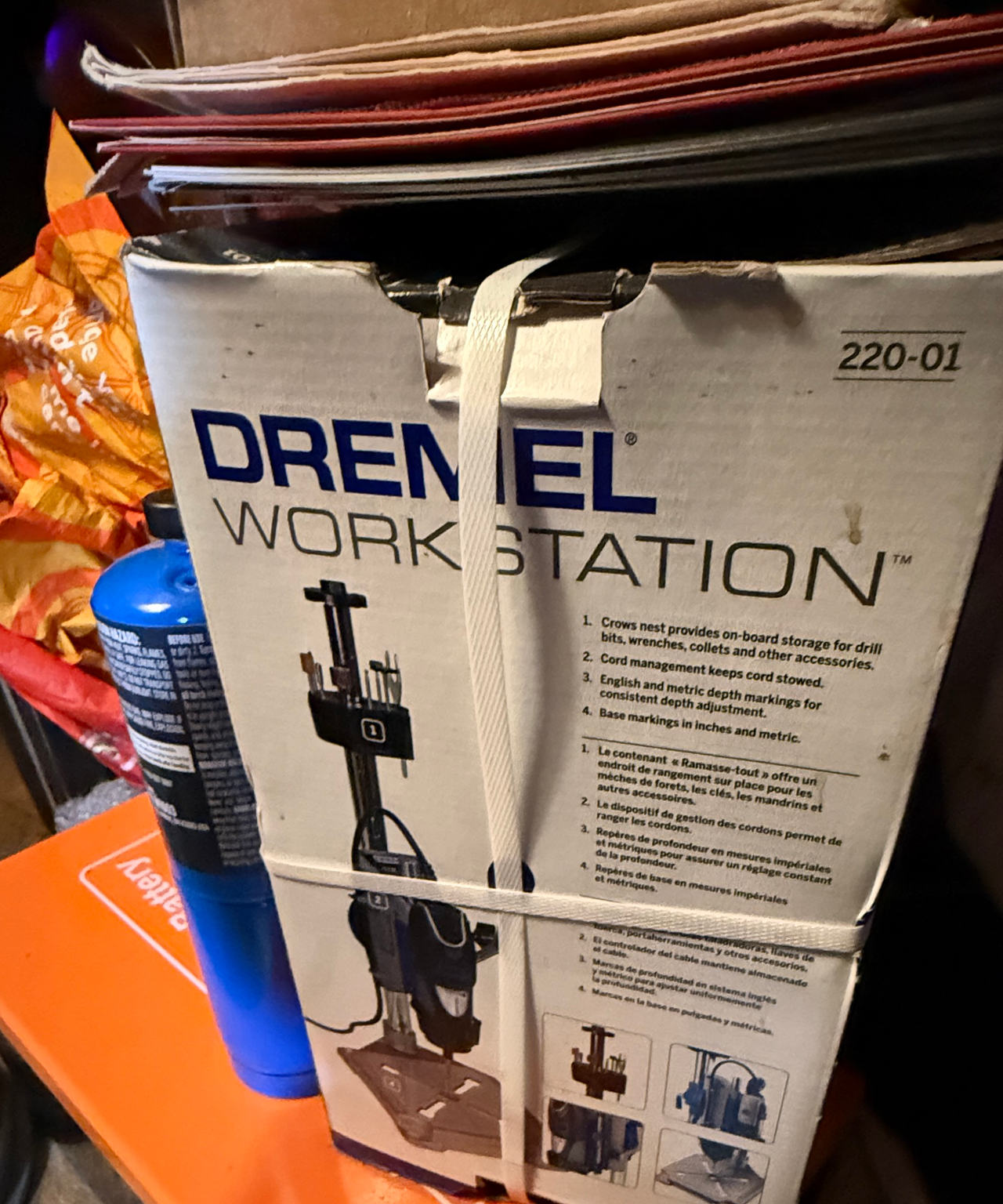 Dremel WorkStation 220-01 Drill Press and Tool Holder