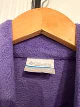 Columbia Benton Springs Women's Lavender Fleece Full Zip Jacket XL - Image 2