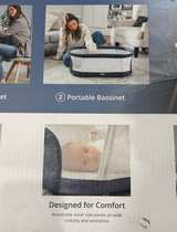 Chicco LullaGlide 3-in-1 Bassinet Gray NEW - Image 7