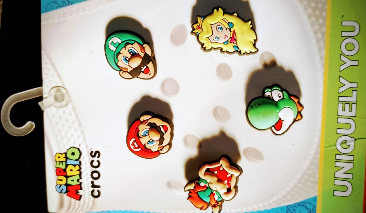 Crocs Super Mario 5-Pack Jibbitz Charms