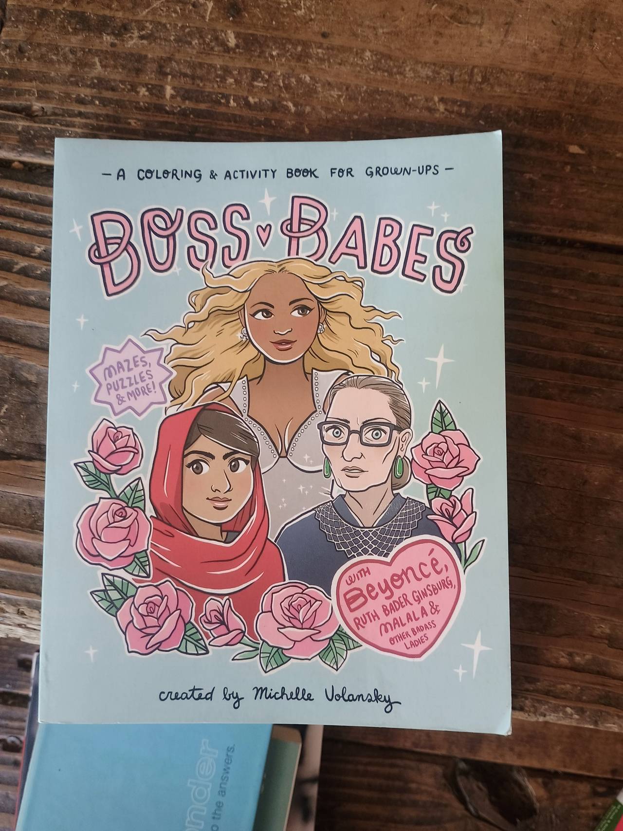 Boss Babes: A Coloring and Activity Book for Grown-Ups by Michelle Volansky