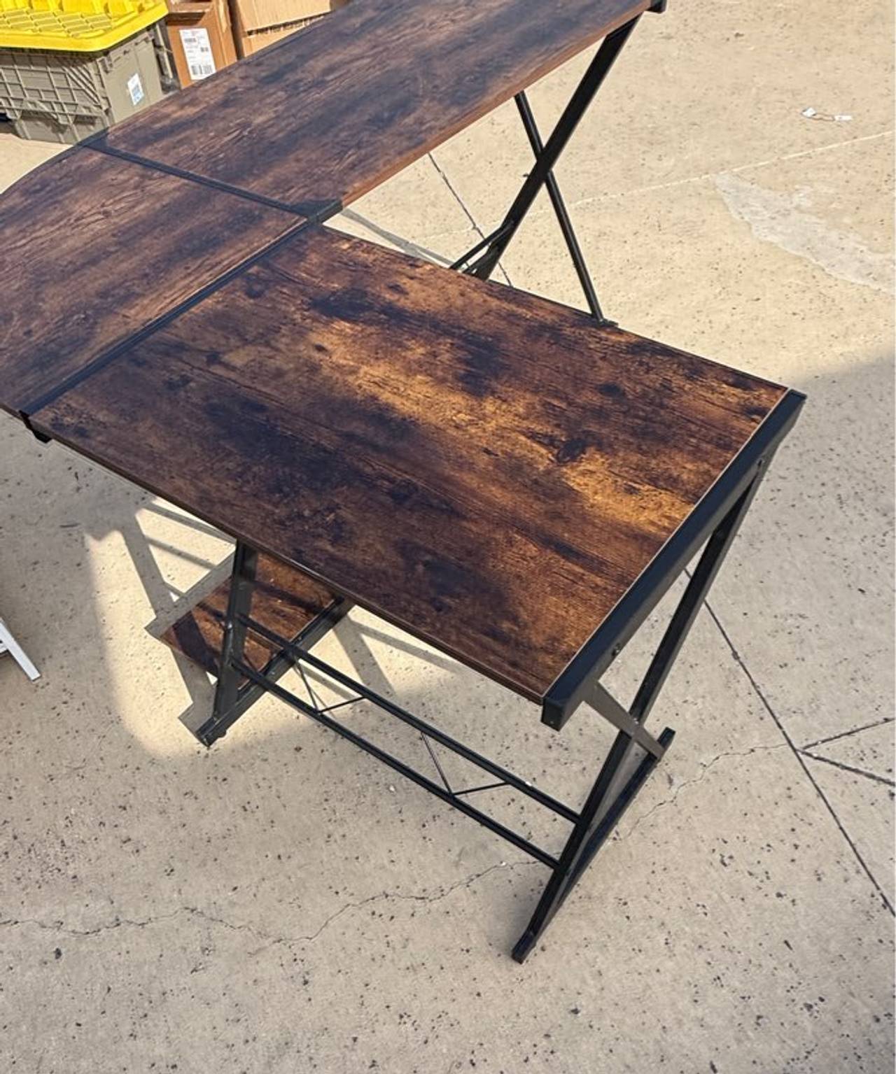 VASAGLE L-Shaped Computer Desk