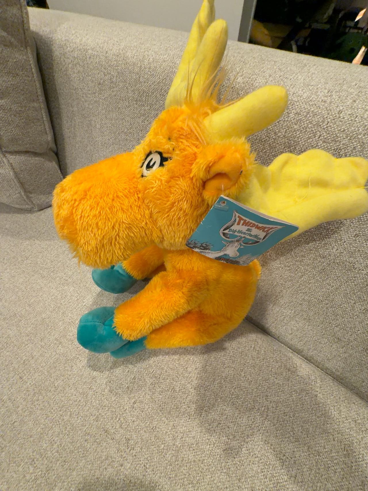 Kohl's Cares Dr. Seuss Thidwick The Big-Hearted Moose Plush