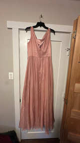 Long Pink Formal Dress - Image 3