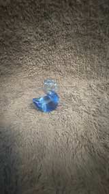 Blue Glass Swan Figurine - Image 2