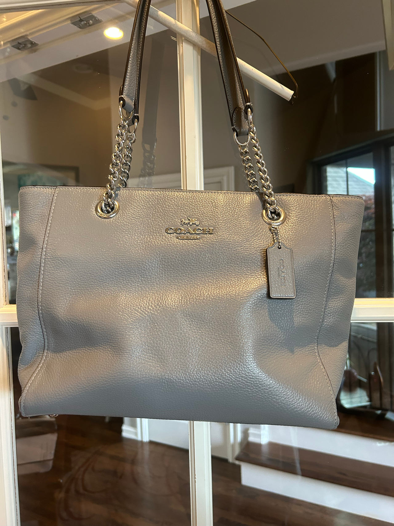 Coach Leather Tote Bag