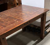Rustic Solid Pine Dining Table - Image 1