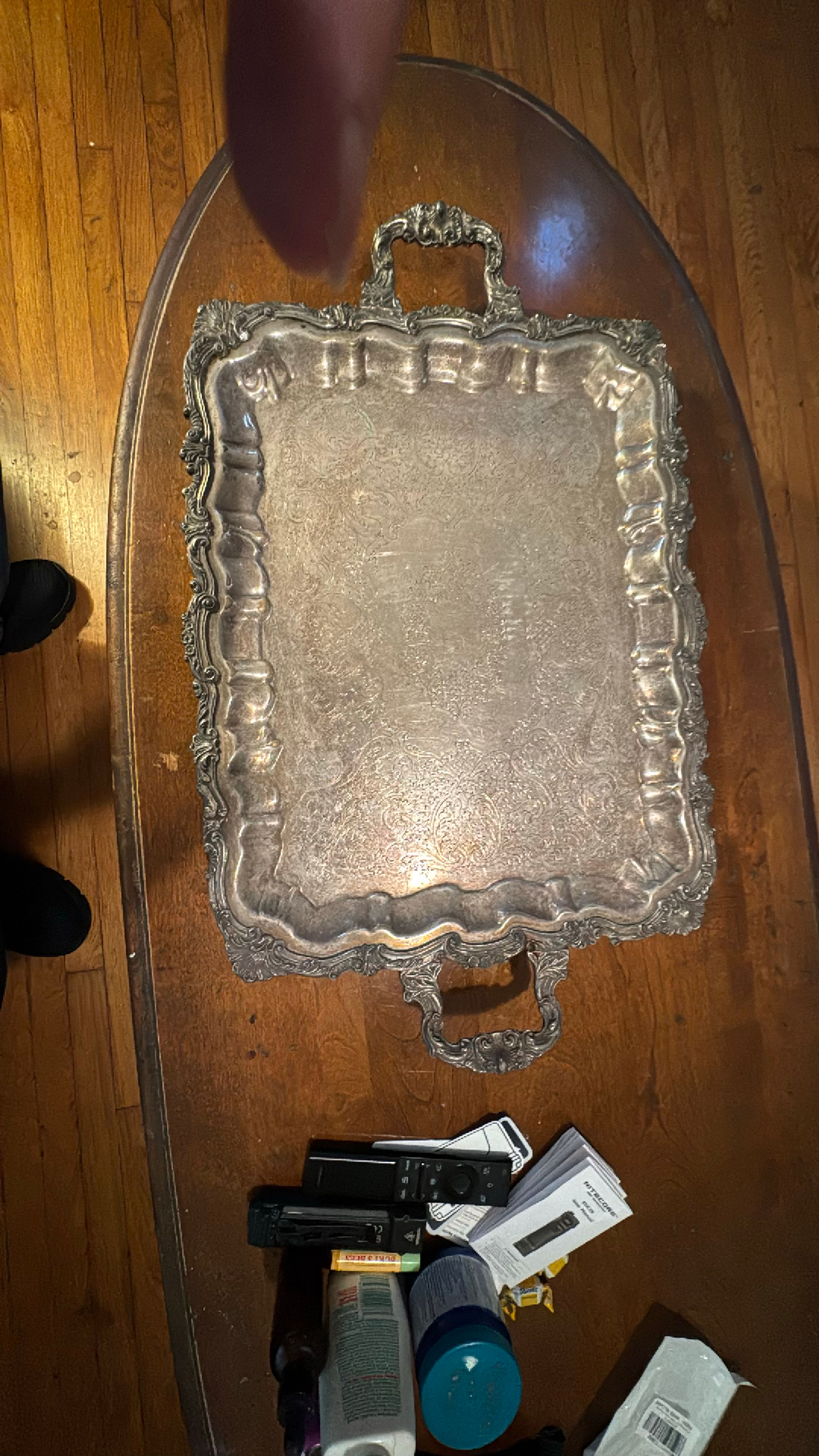 Sterling Silver Serving Tray