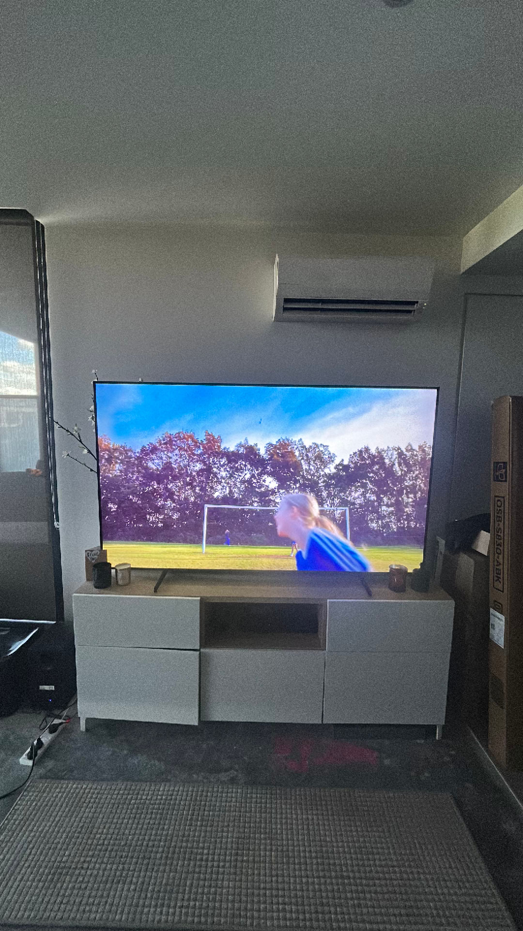 White TV Entertainment Unit