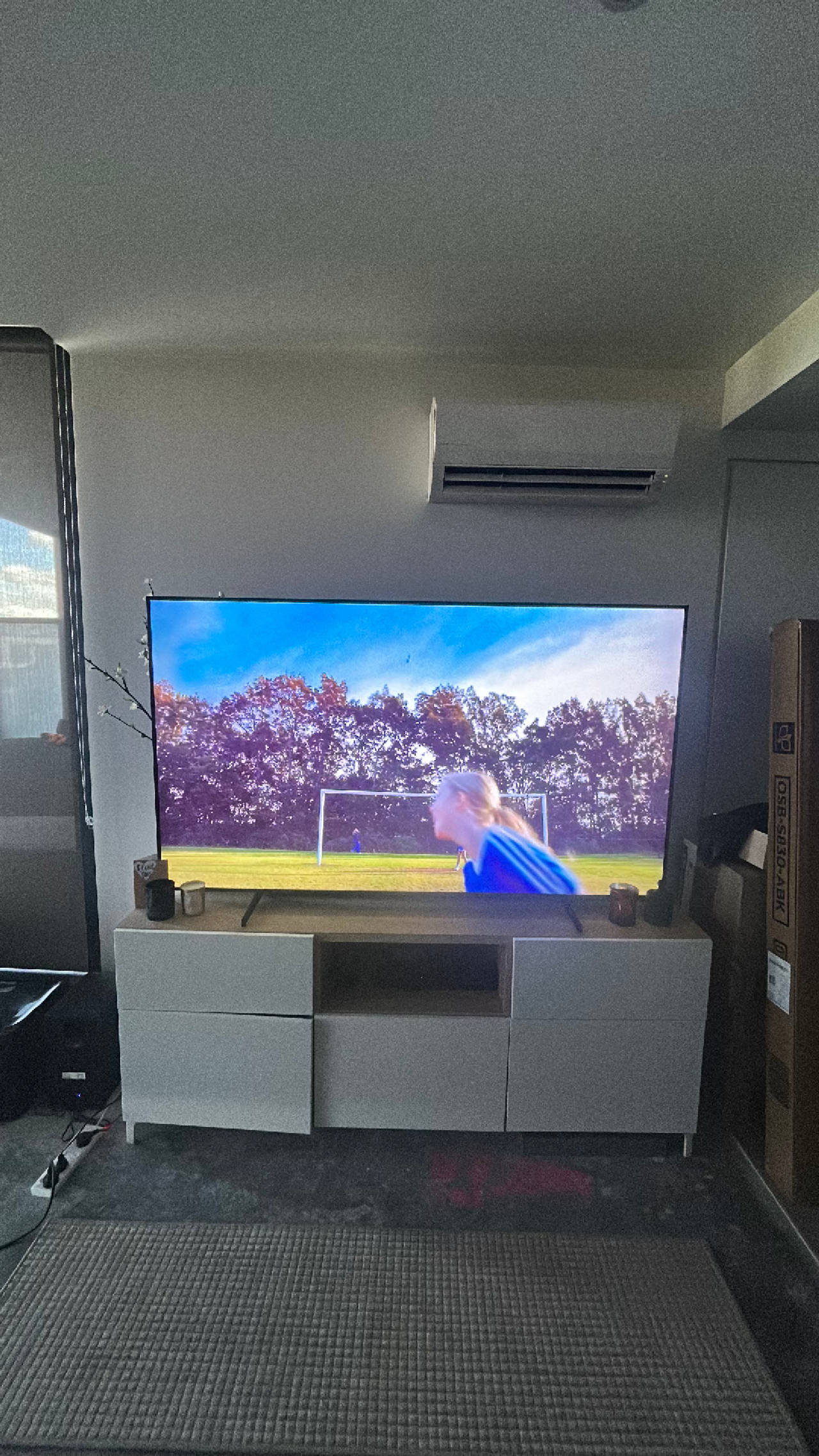 White TV Entertainment Unit