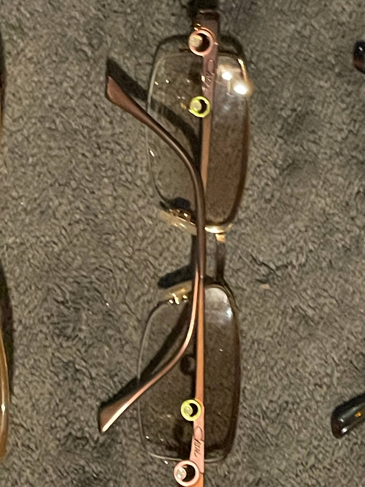 Cazal Rimless Eyeglasses