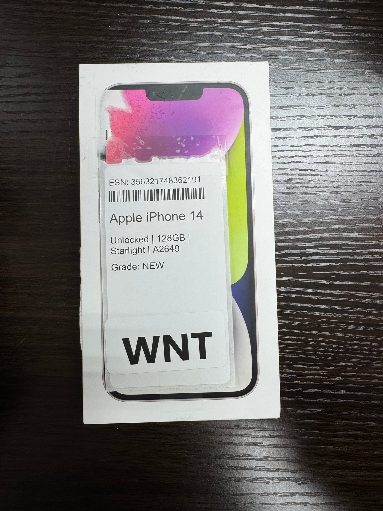 Apple iPhone 14 128GB Starlight (Unlocked) - Brand New