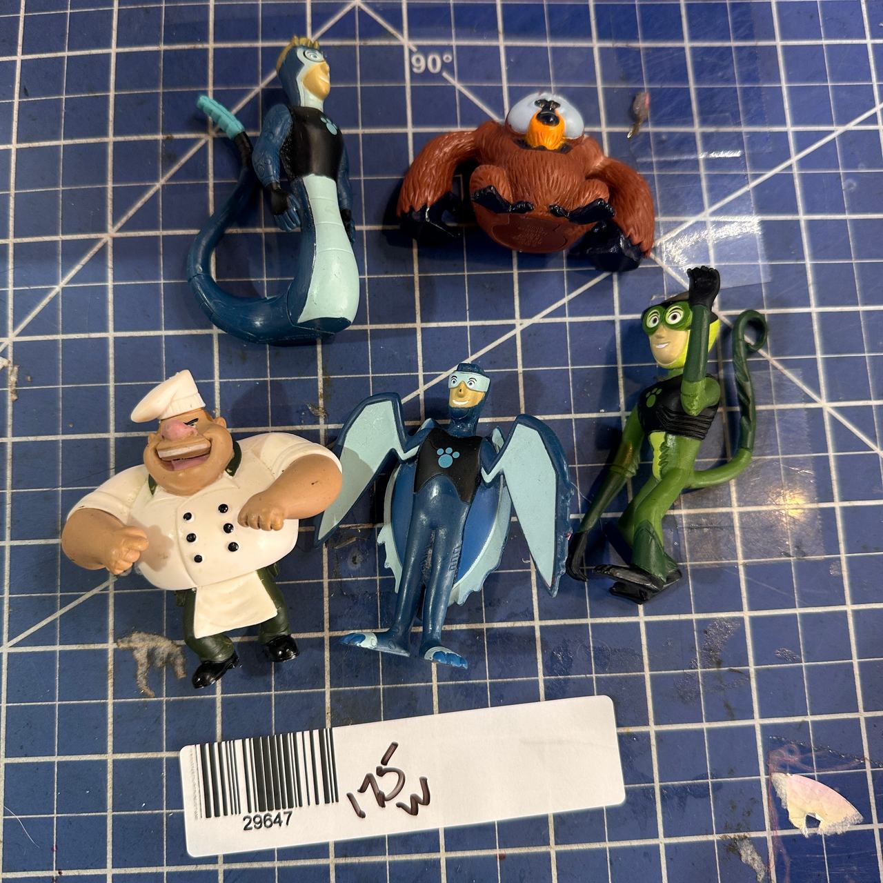 Wild Kratts Brothers Action Figure bundle 5 pcs 175w