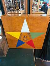 Order of the Eastern Star Lodge Wood Star & Carrying Case - Yerba Buena 1961 - Image 4