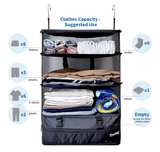 Hanging Travel Shelves Suitcase Organizer - Image 3