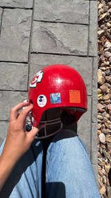 Kansas City Chiefs Football Helmet - Image 2