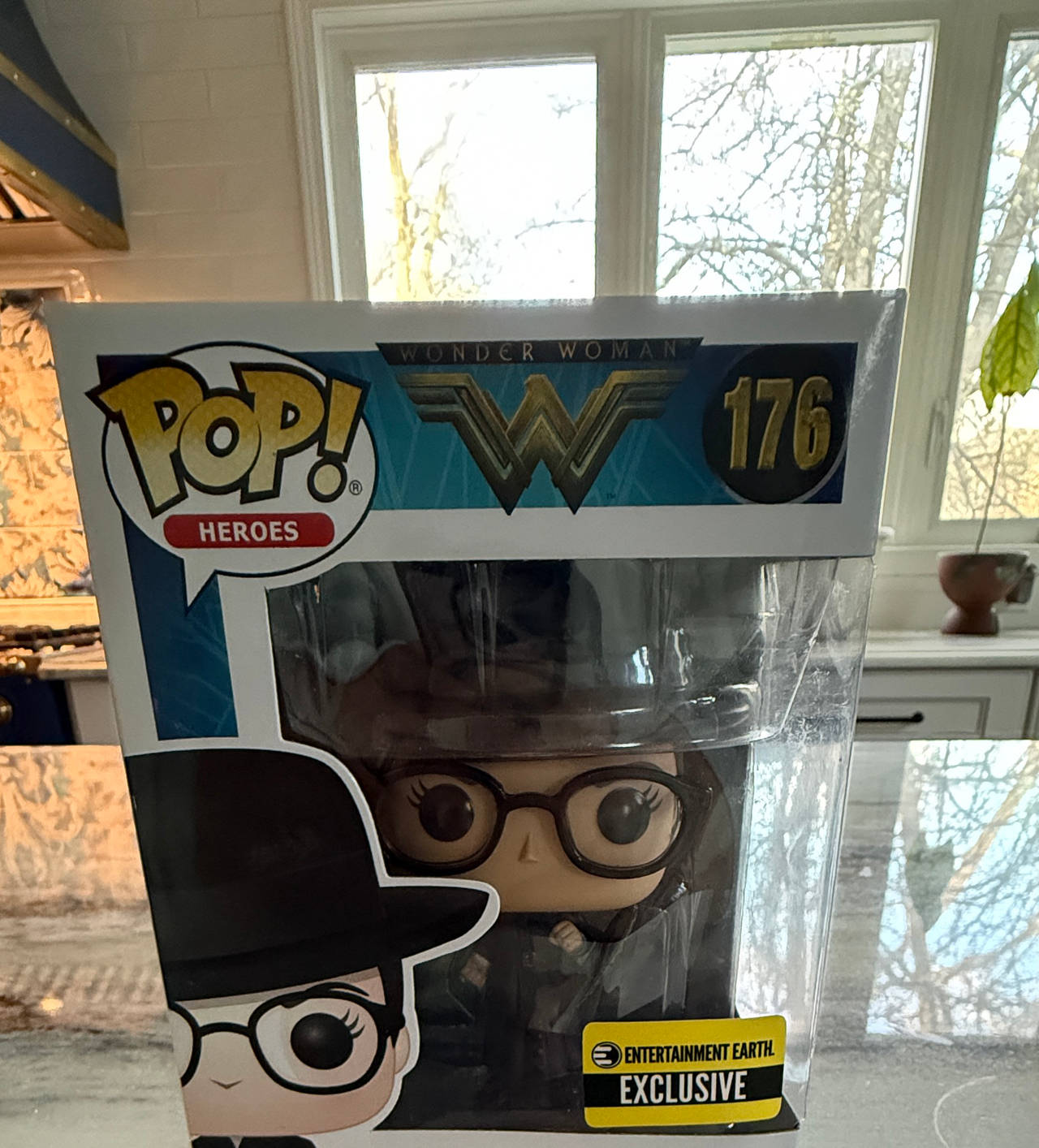 Funko Pop! Heroes Wonder Woman #176 Diana Prince Entertainment Earth Exclusive
