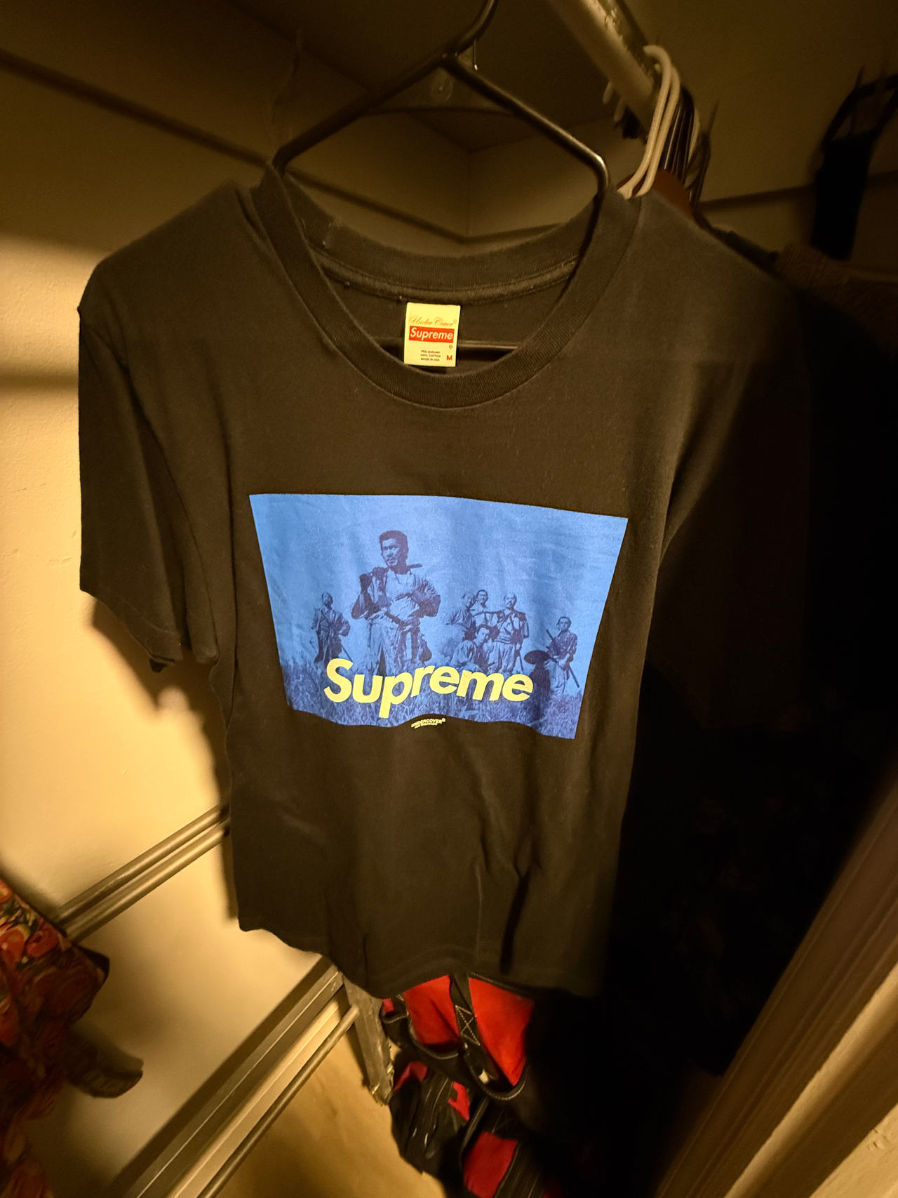 Supreme x Undercover Seven Samurai Tee Black