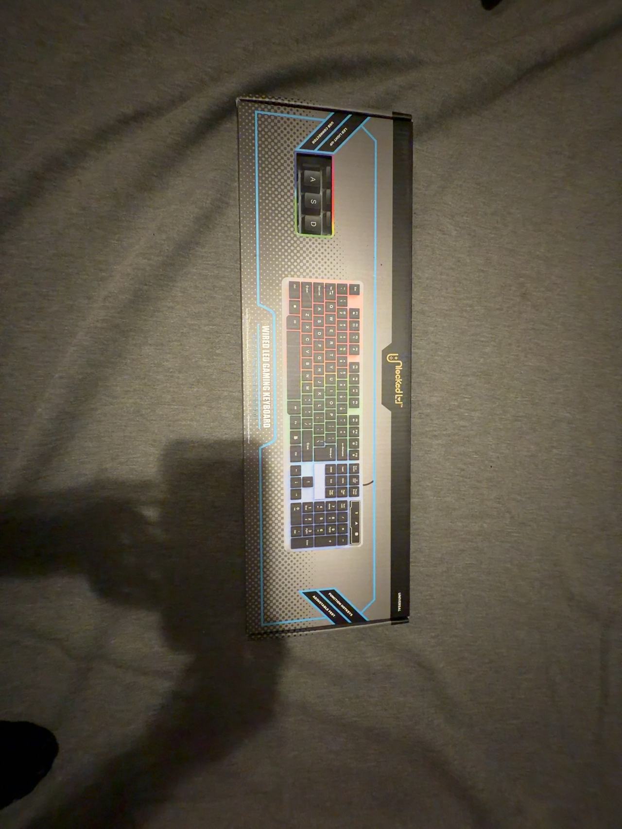 Generic Gaming Keyboard Rainbow LED Backlit Wired