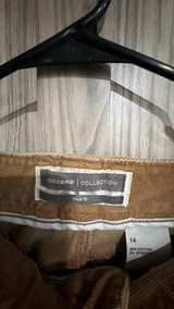 Womens Dockers Collection Corduroy Pants size 14 Brown Casual Business - Image 4