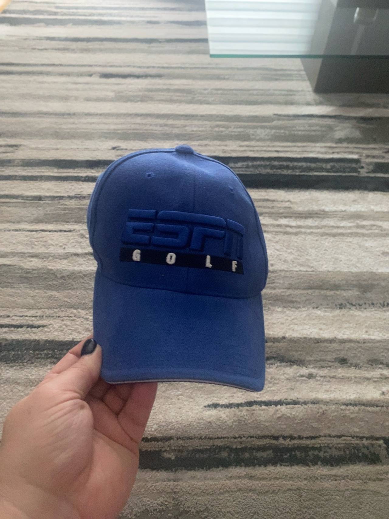 ESPN Golf Tour Hat Blue/Purple Adjustable