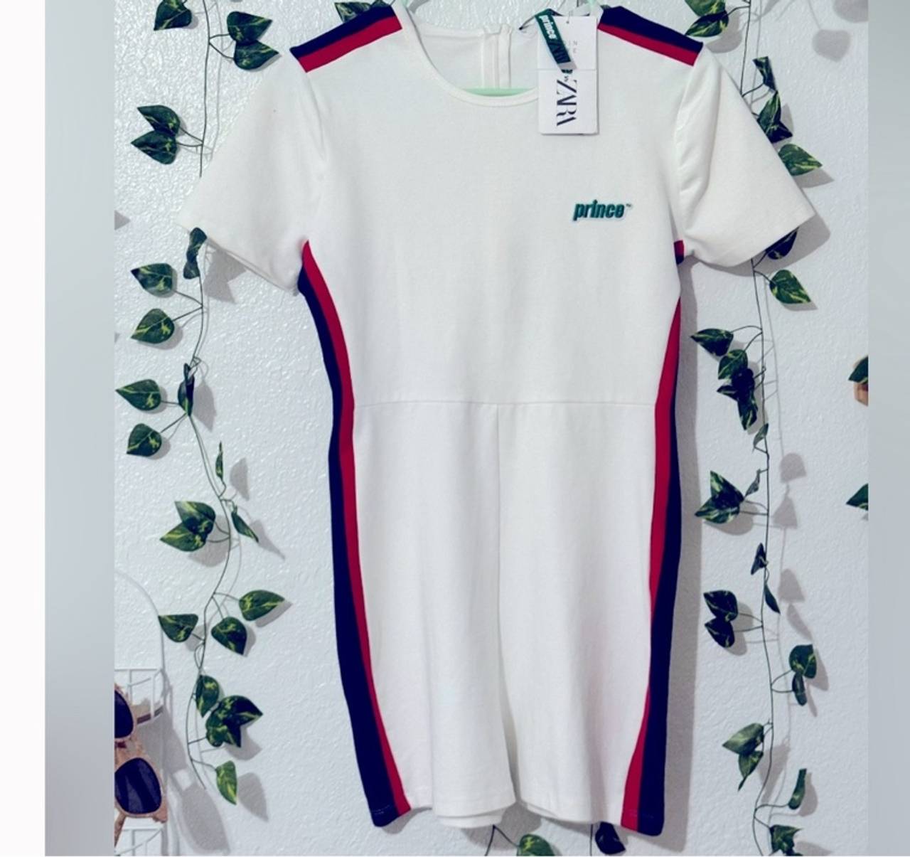 NEW - Zara x Prince White Romper