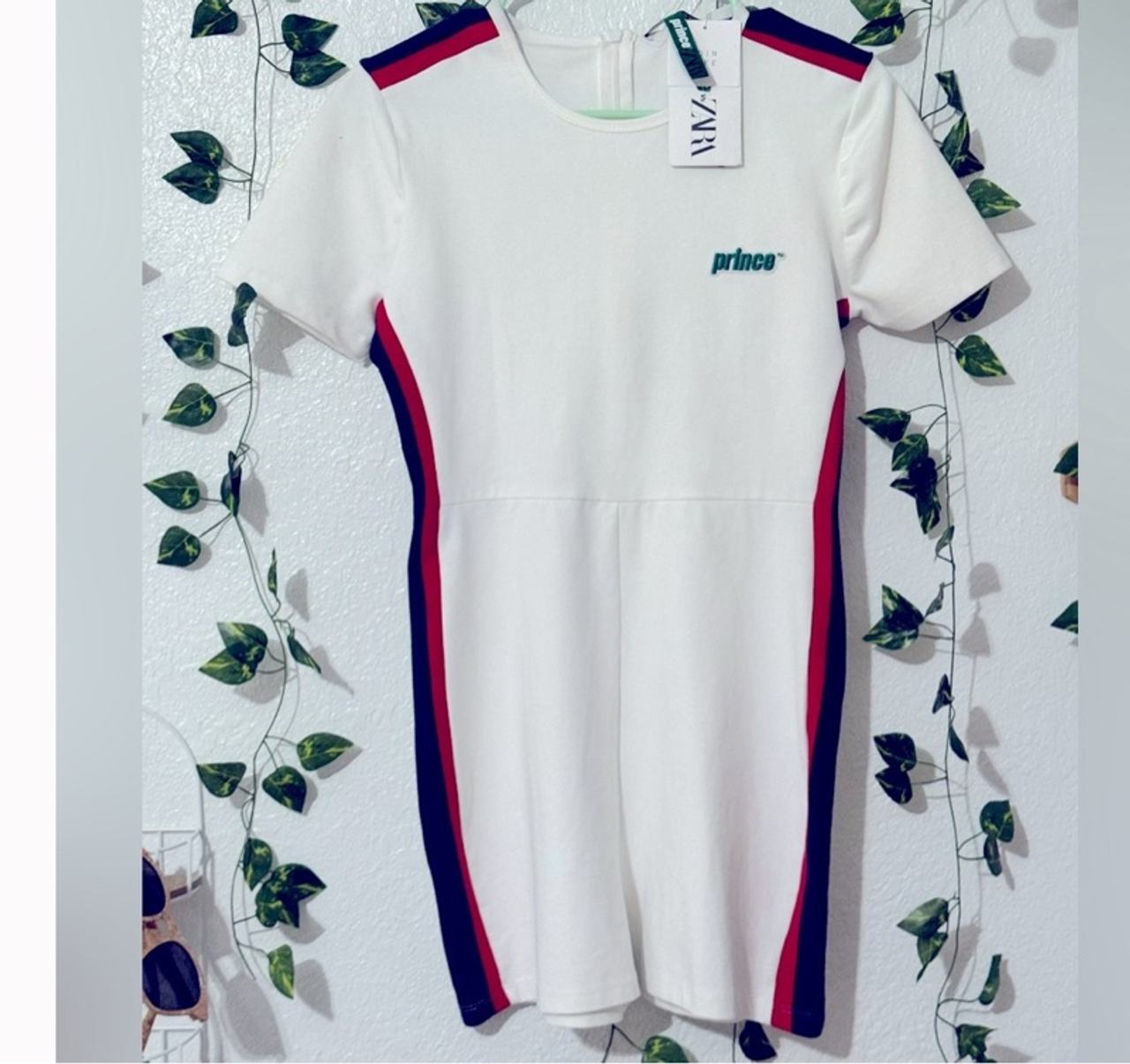NEW - Zara x Prince White Romper