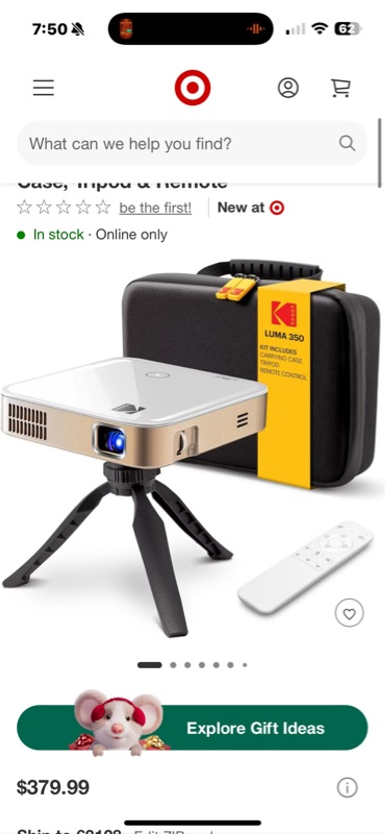 Kodak Luma 350 Smart Projector White