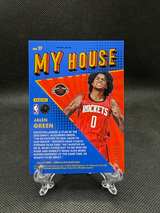 2021-22 Donruss Optic Jalen Green My House Lime Green Prizm #27 /149 RC - Image 2