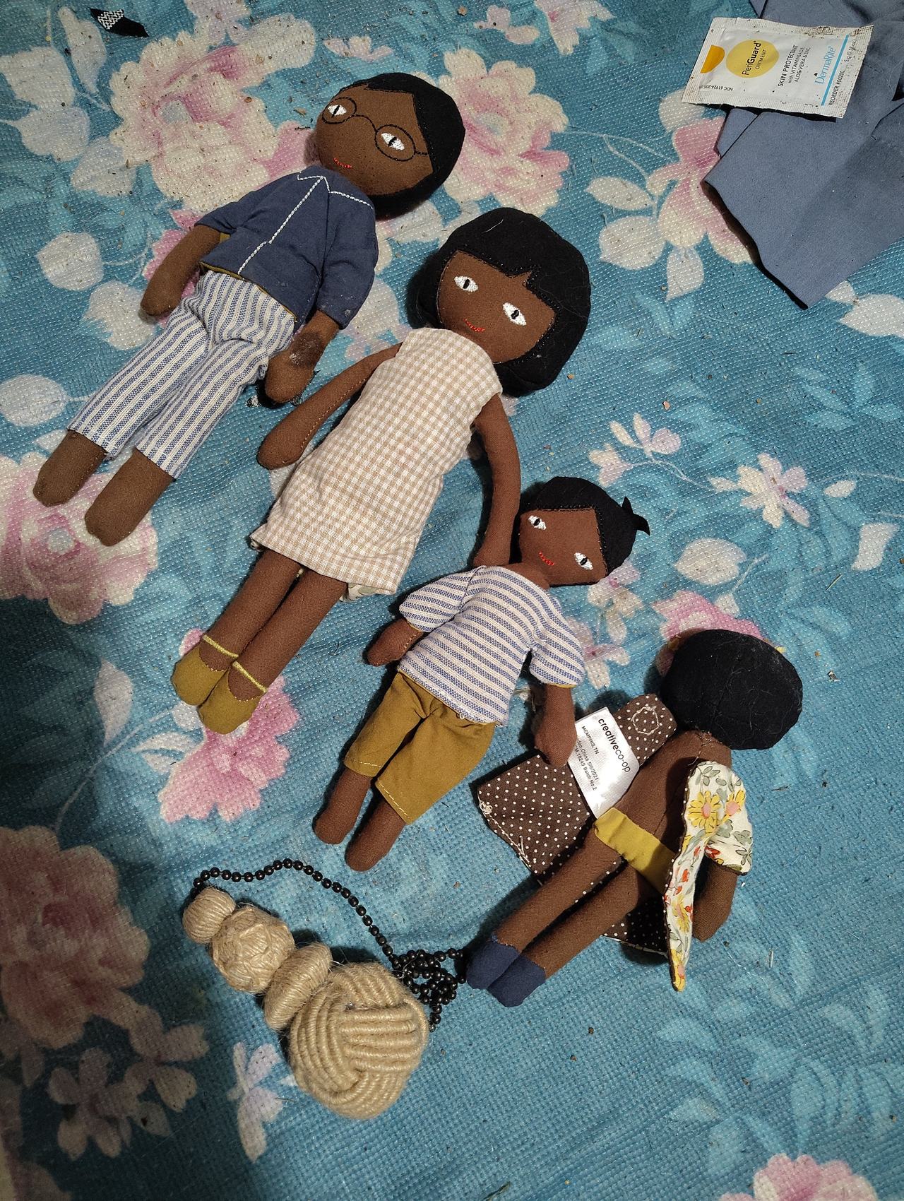 Creative Co-Op Organic Cotton Fabric Dolls