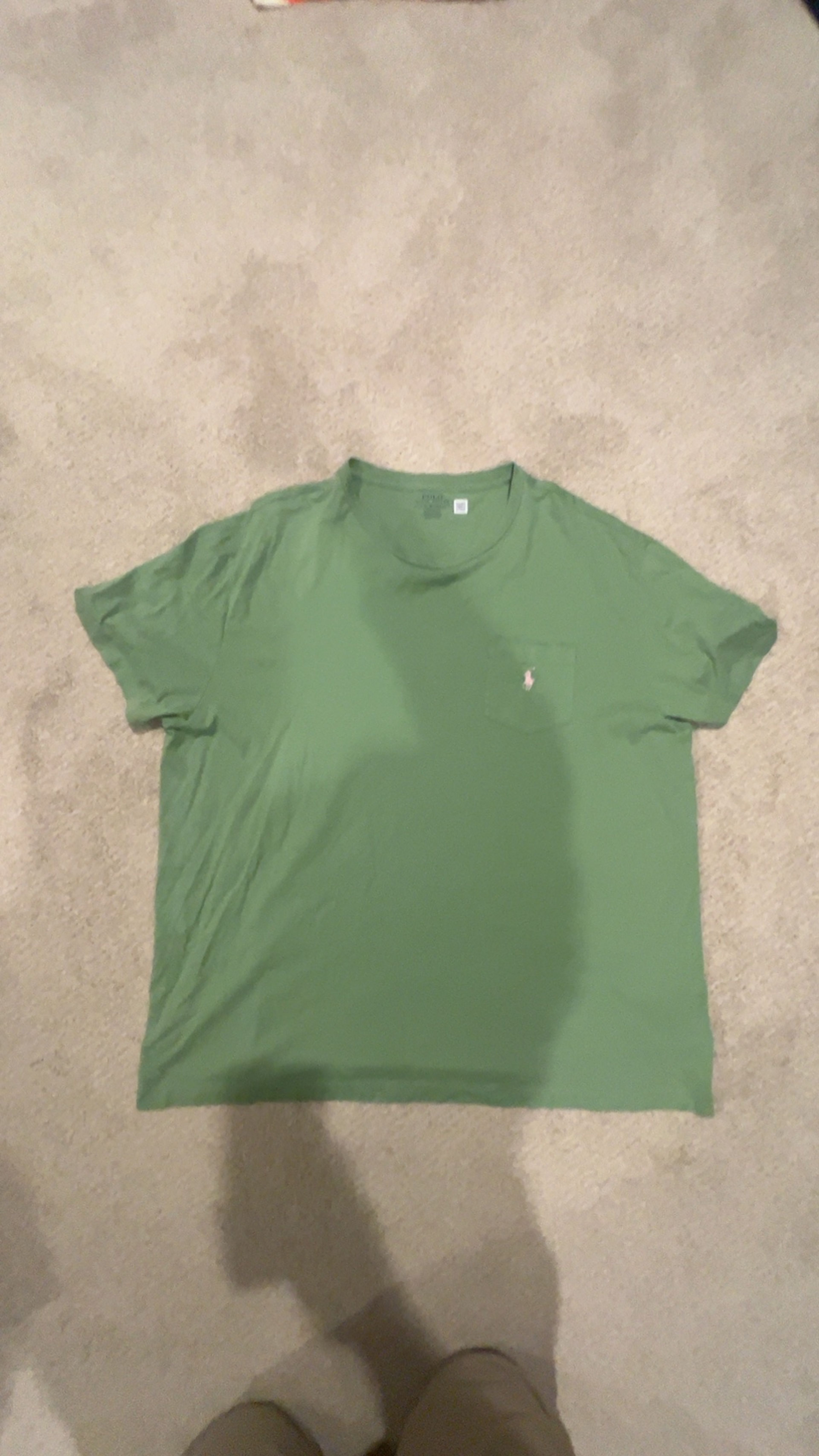 Ralph Lauren Polo Pocket Short Sleeve T-Shirt Green