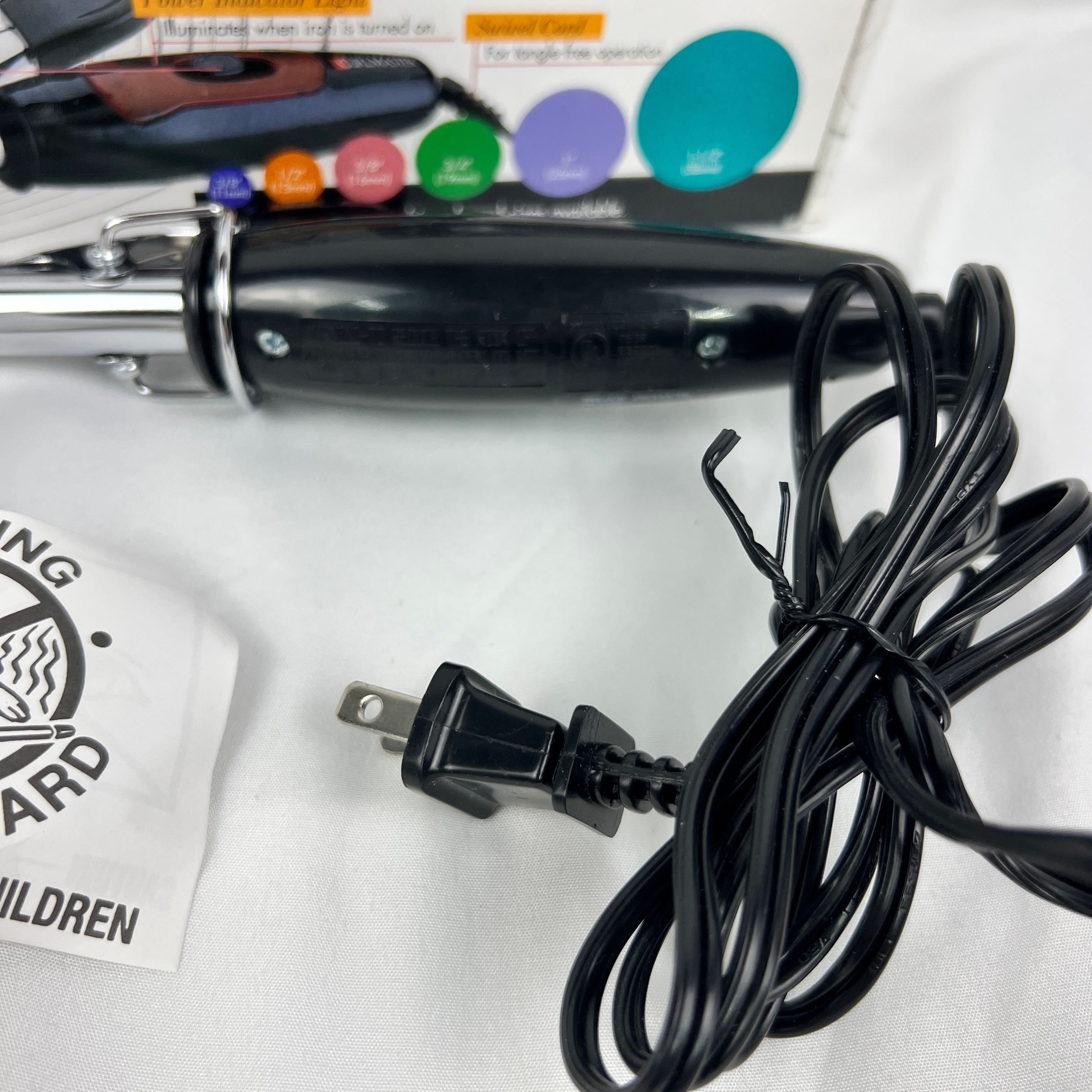 Curlmaster 5/8 Professional Spring Curling Iron Y2K Retro Salon Tool - Image 7