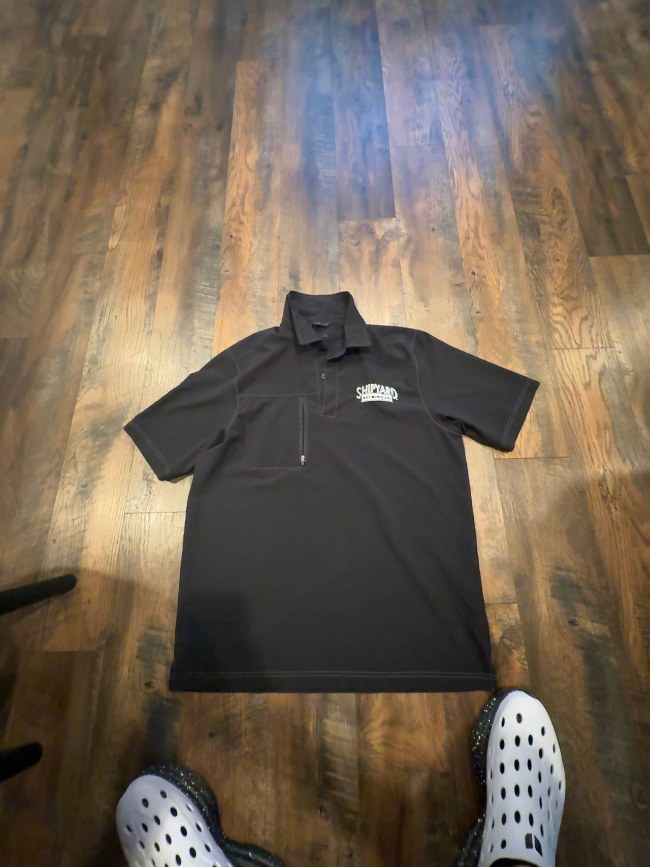 Kuhl Black Polo Shirt Men's Large