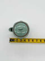 Japanese Houhin Teapot Shibayama Mark Celadon Crackle Glaze Tokoname Style - Image 2