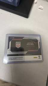 2022 Panini Prizm World Cup Christian Pulisic International Ink Blue Mojo Auto - Image 2
