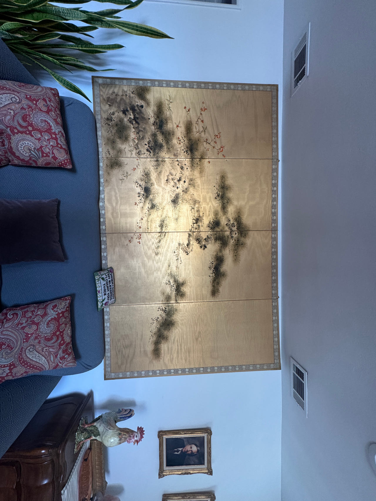 Japanese Byobu Folding Screen