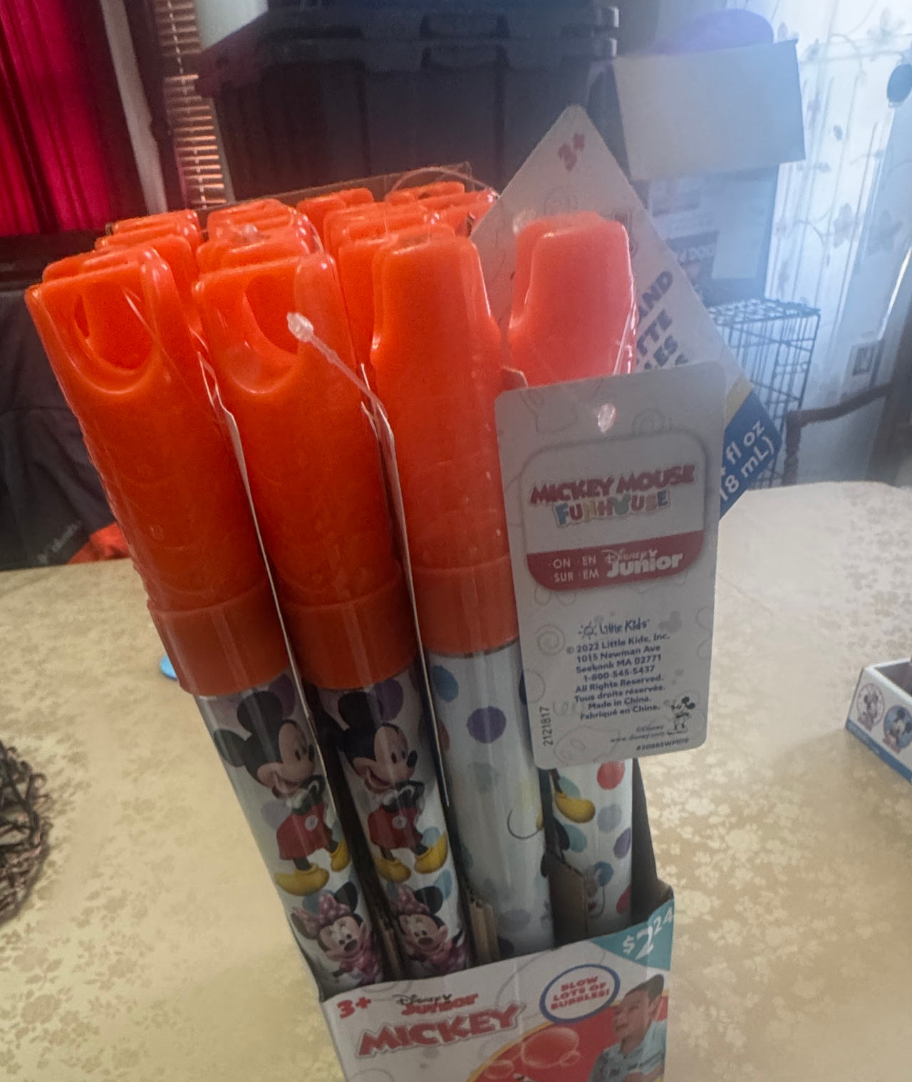 Disney Junior Mickey Mouse Funhouse Bubble Wand