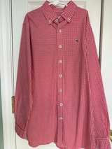 Vineyard Vines Boys Red & White Gingham Button Down Shirt Size L 16 - Image 4