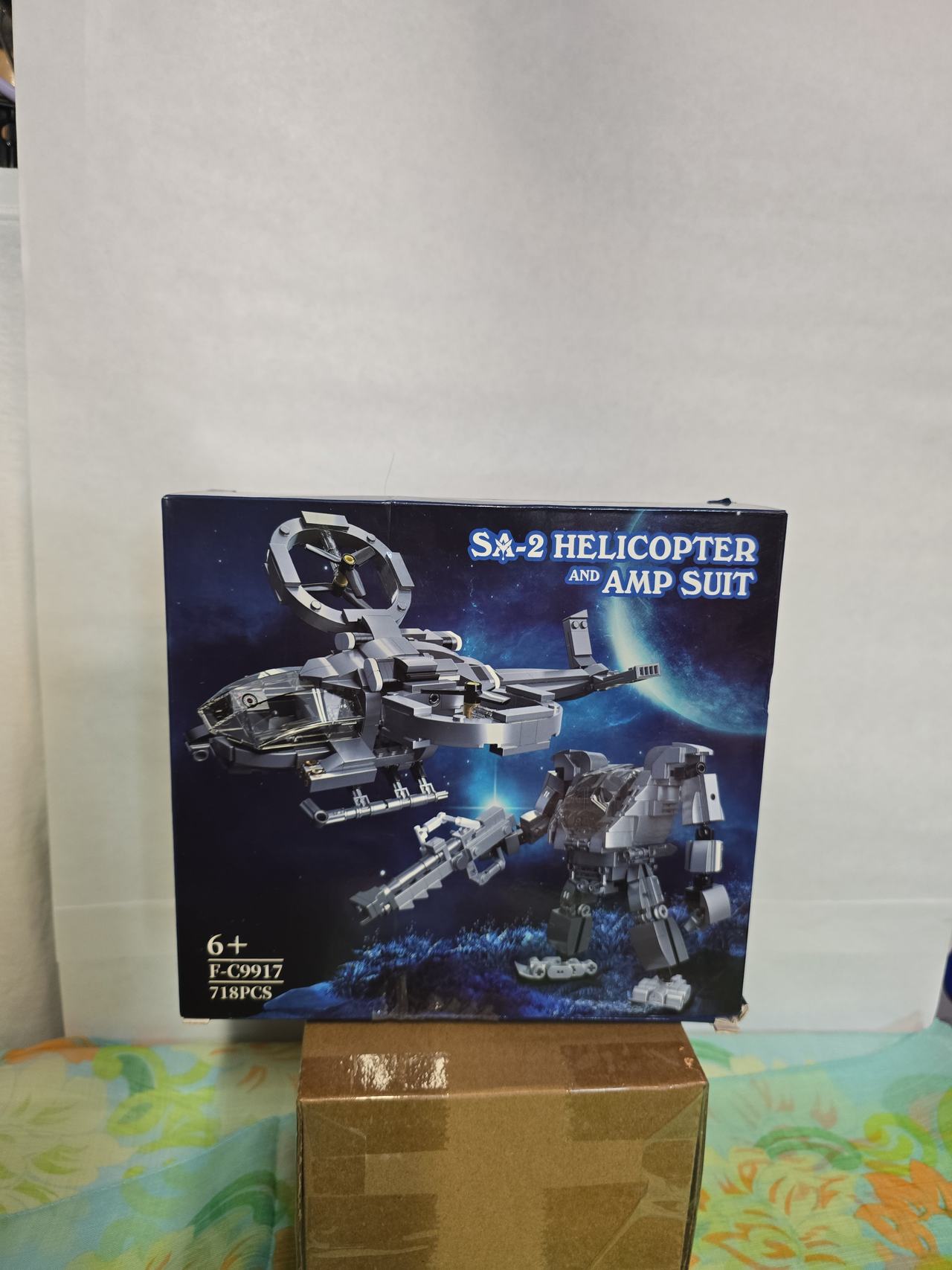 SA-2 Helicopter and AMP Suit Building Block Set F-C9917