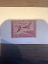 1938 $1 Migratory Bird Hunting Stamp (RW5) VF Hinged - Image 1
