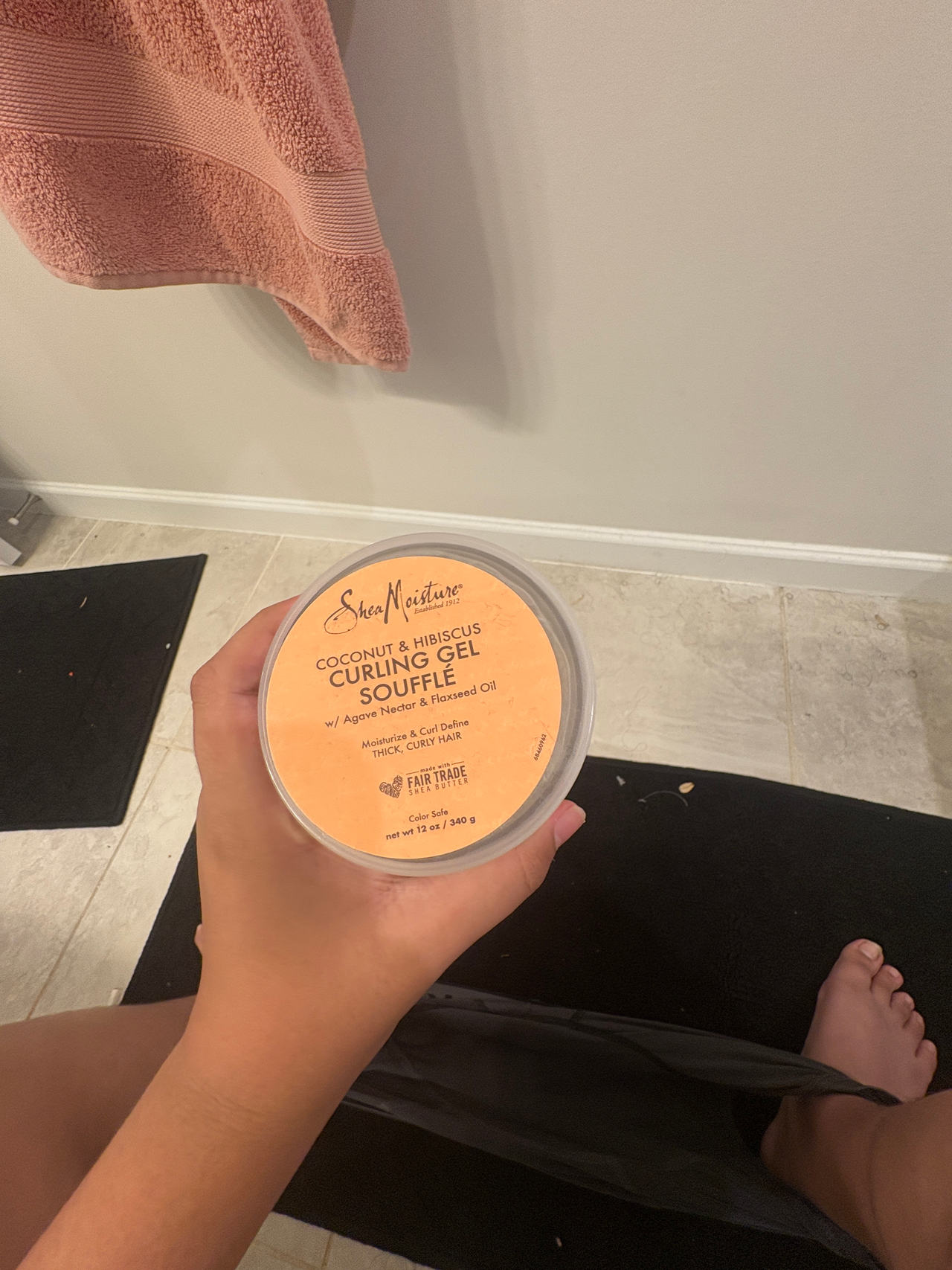 SheaMoisture Coconut & Hibiscus Curling Gel Soufflé
