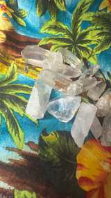 Natural Clear Quartz Crystal Points Bulk Lot(4) - Image 4