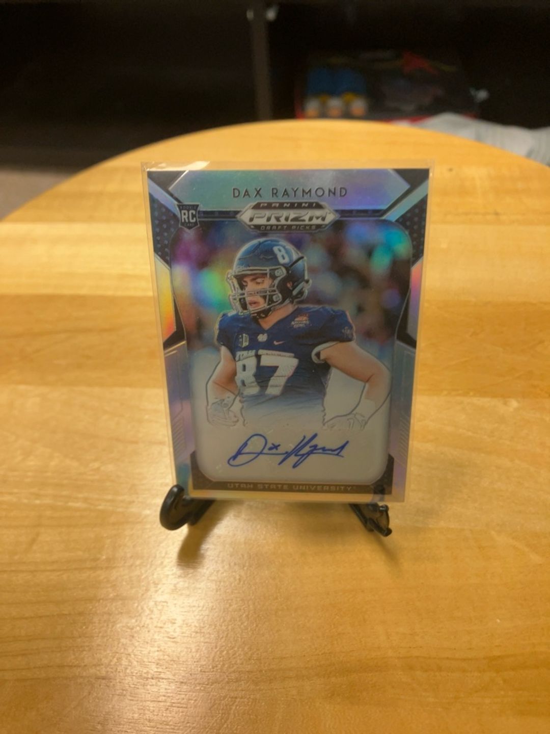 Panini Prizm Draft Picks 2019 Dax Raymond Autograph Rookie Card