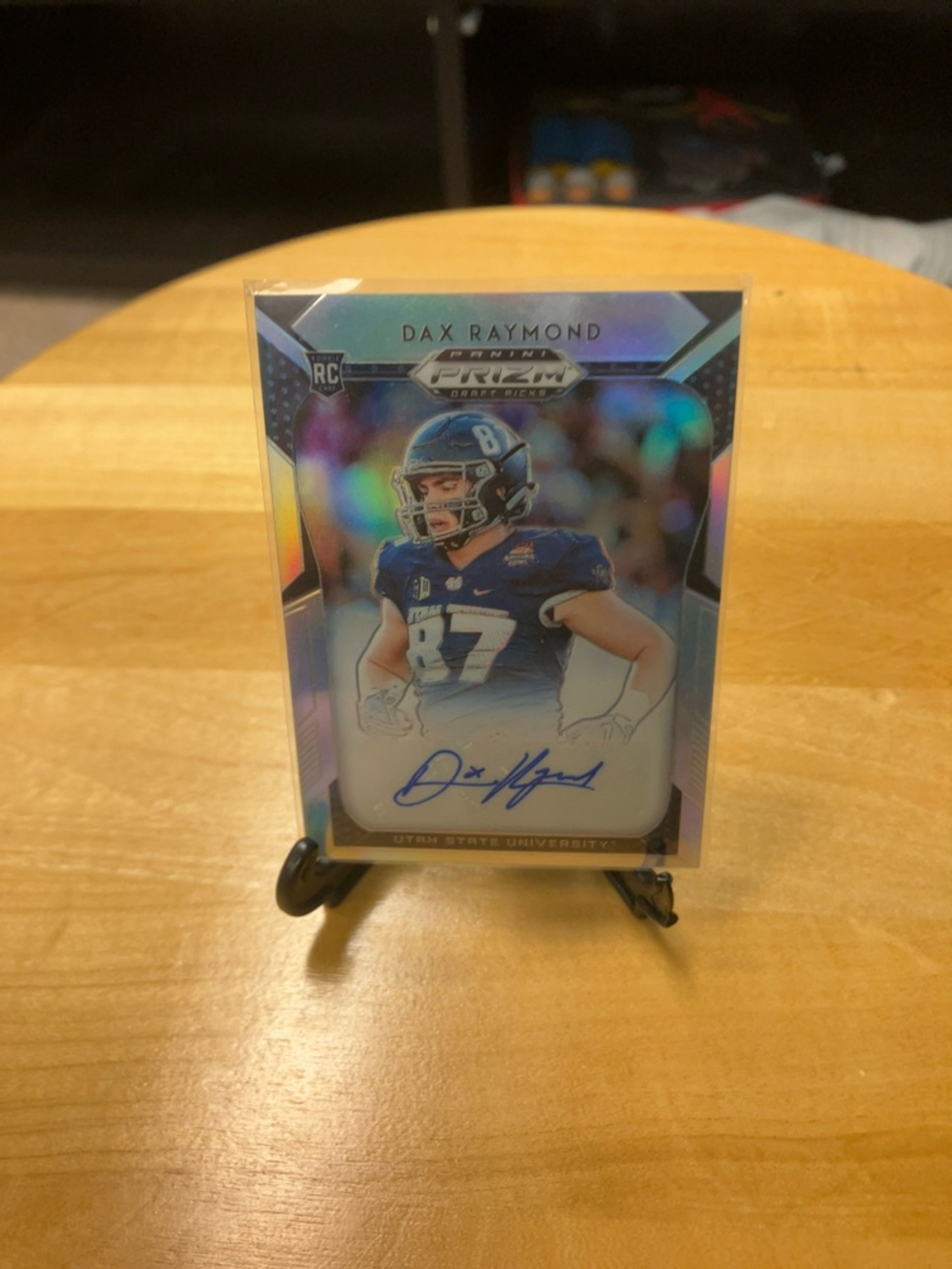 Panini Prizm Draft Picks 2019 Dax Raymond Autograph Rookie Card