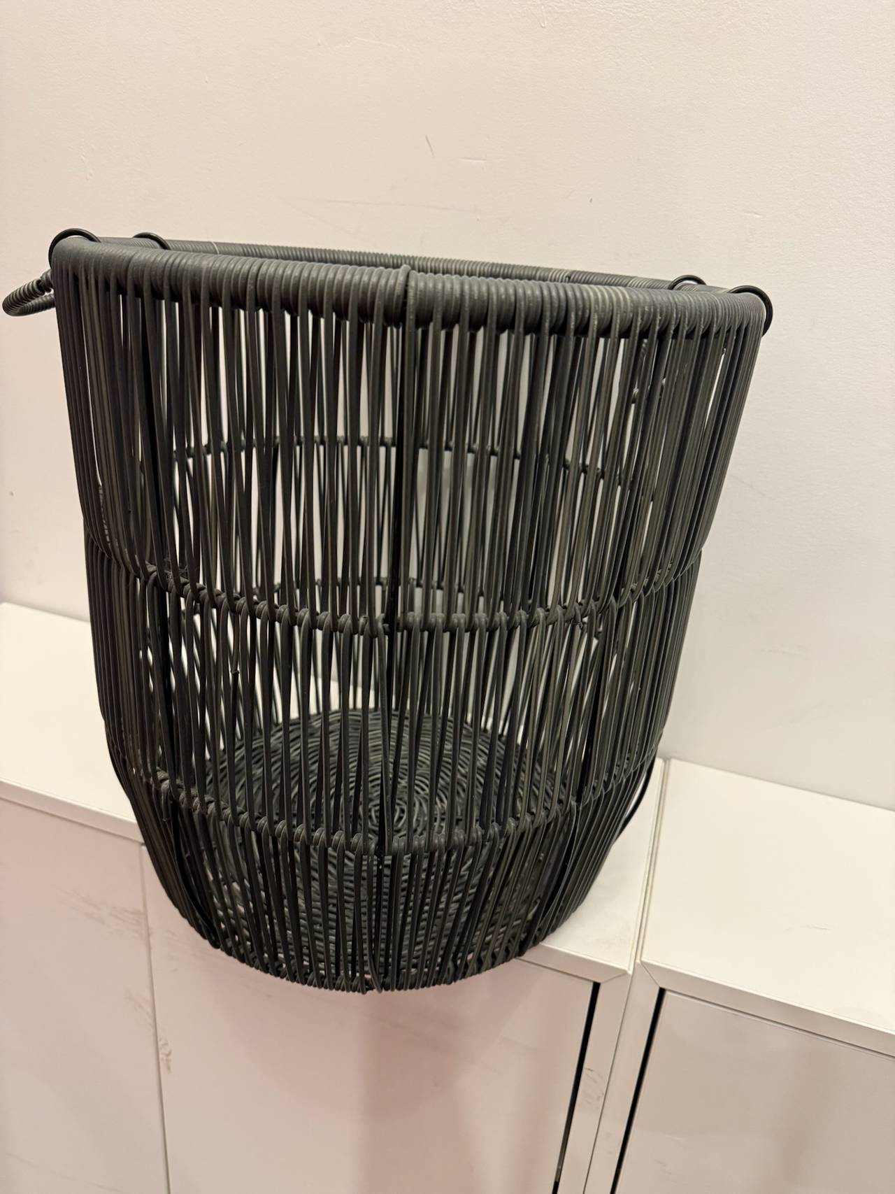 Modern Woven Basket Decor