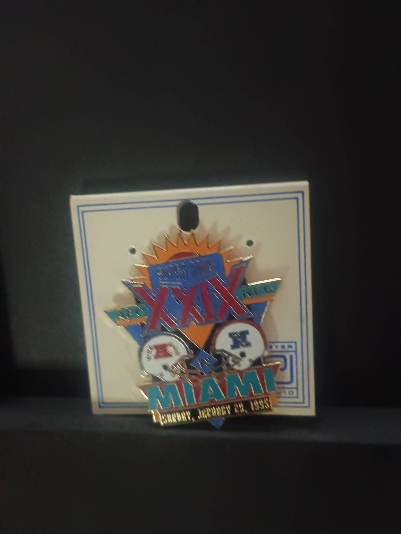 Super Bowl XXIX Miami 1995 Commemorative Pin