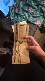 Rosetti Snakeskin Print Triple Zip Crossbody Bag + Matching Wallet - Image 3