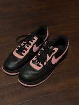 Nike Air Force 1 Low Black Pink - Image 2